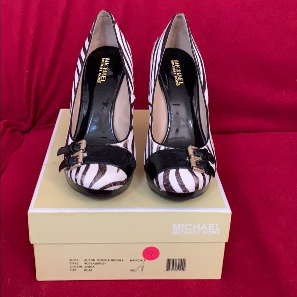 Michael Kors Austin Double Buckle Pump